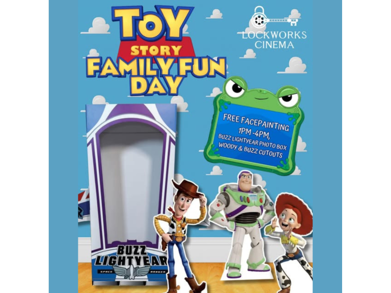 🌟🎬 Calling all Toy Story fans! Get ready for a day packed with family fun at Lockworks Cinema 🤠🚀