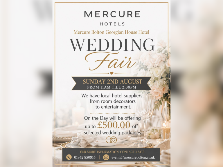 Wedding Fair at Mercure Bolton Georgian House