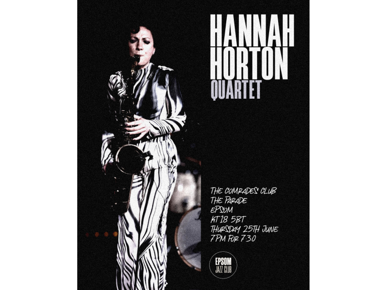 Epsom Jazz Club presents the Hannah Horton Quartet