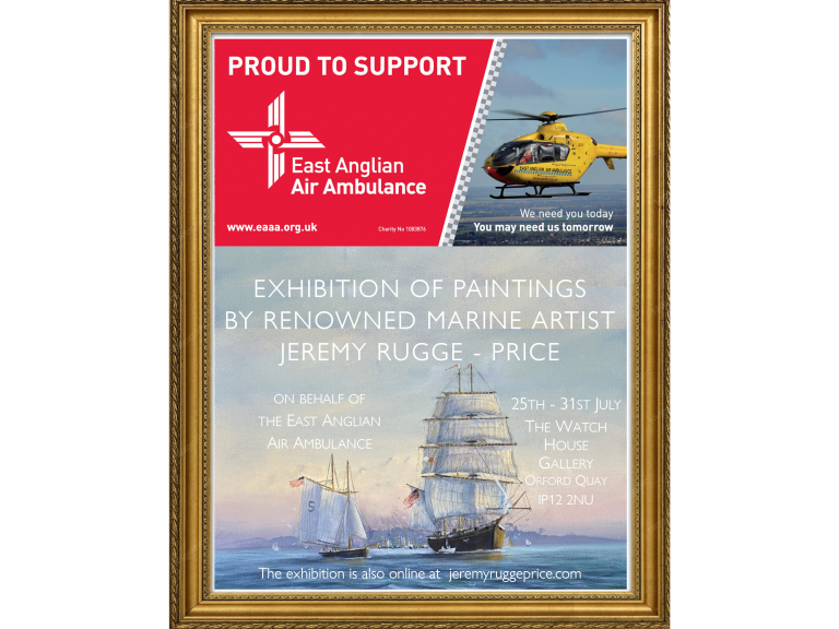 Jeremy Rugge-Price exhibition raising funds for East Anglian Air Ambulance