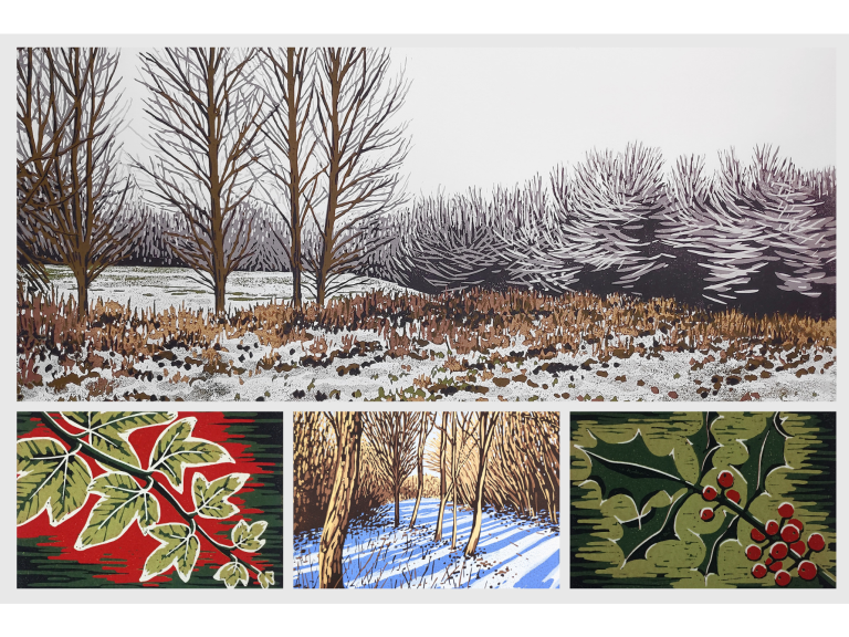 Lino Print Workshop - Winter