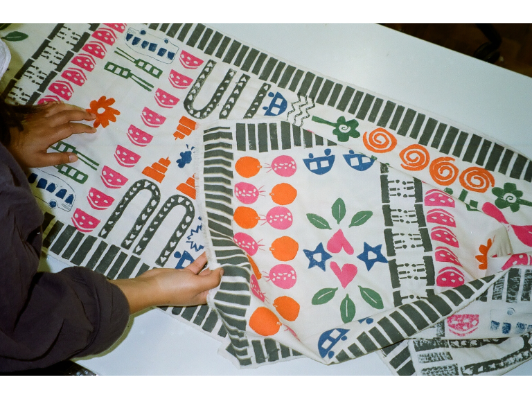At the Printing Table