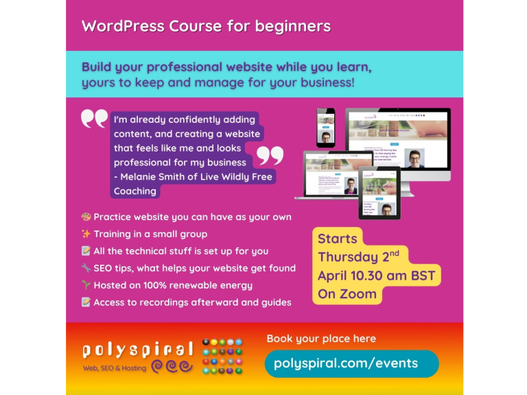 Wordpress course for beginners