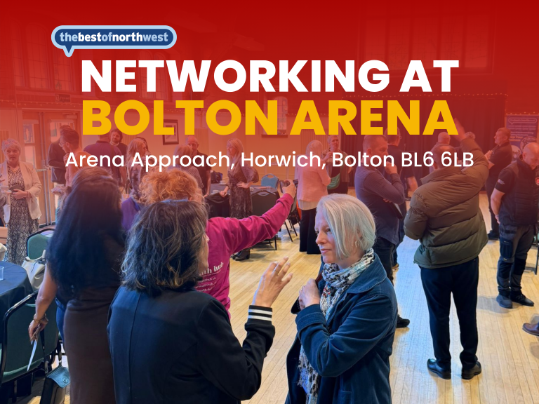 Networking at Bolton Arena 