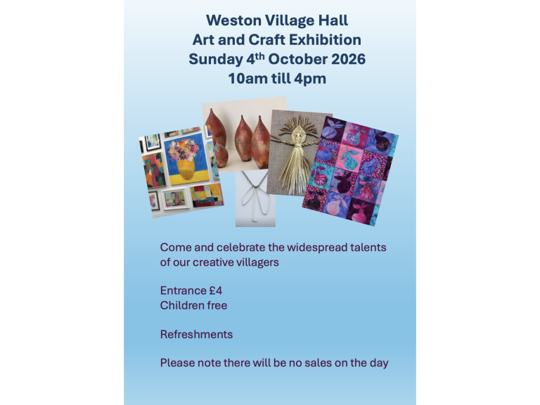 Weston Arts and Crafts Exhibition