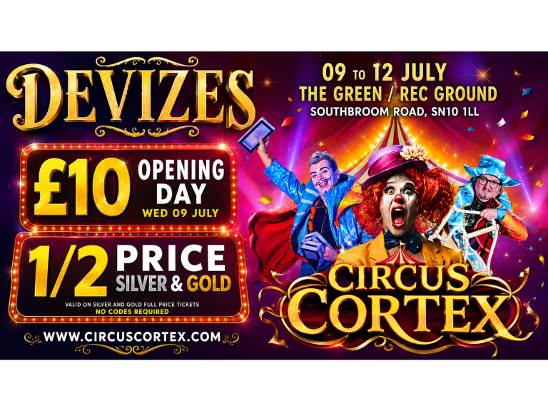 Circus Cortex at Devizes, Wiltshire. 9-12 July 2026