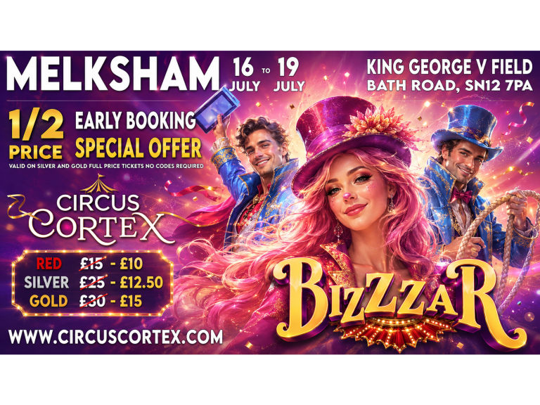 Circus Cortex at Melksham, Wiltshire. 16-19 July 2026