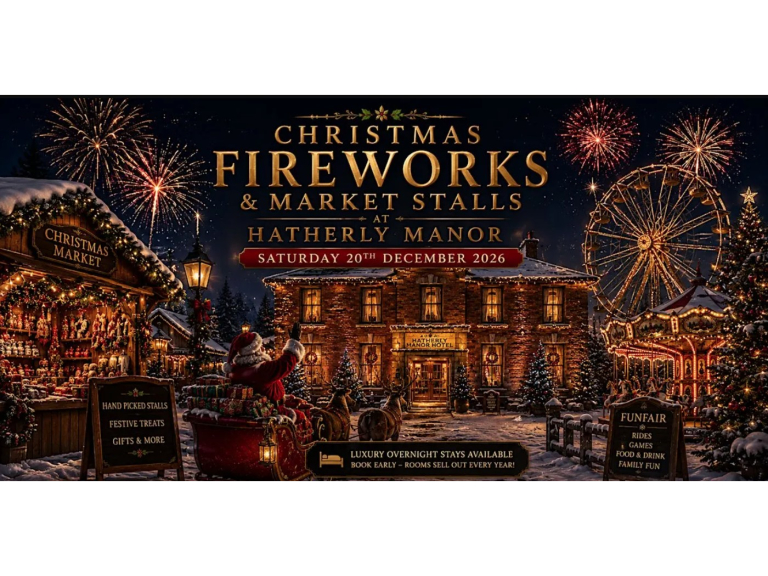 Hatherley Manor Christmas Fireworks & Festive Family Evening 2026