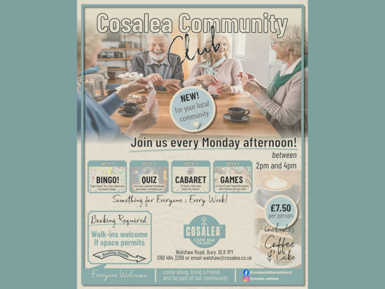Cosalea Community Club – Monday Afternoons