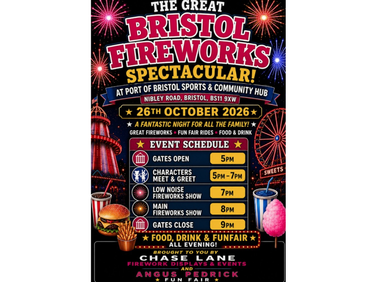 The Great Bristol Fireworks Spectacular 2026