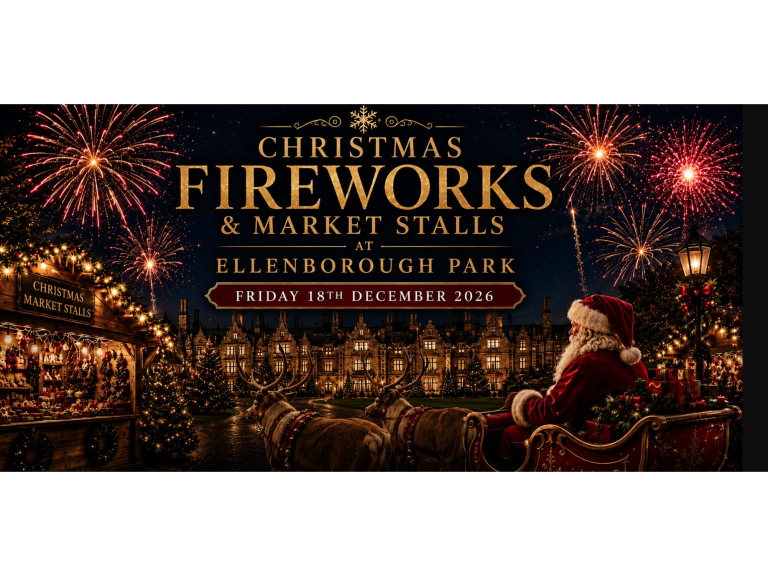 Ellenborough Park Christmas Firework's | Santa's Grotto | Real Reindeer | Market