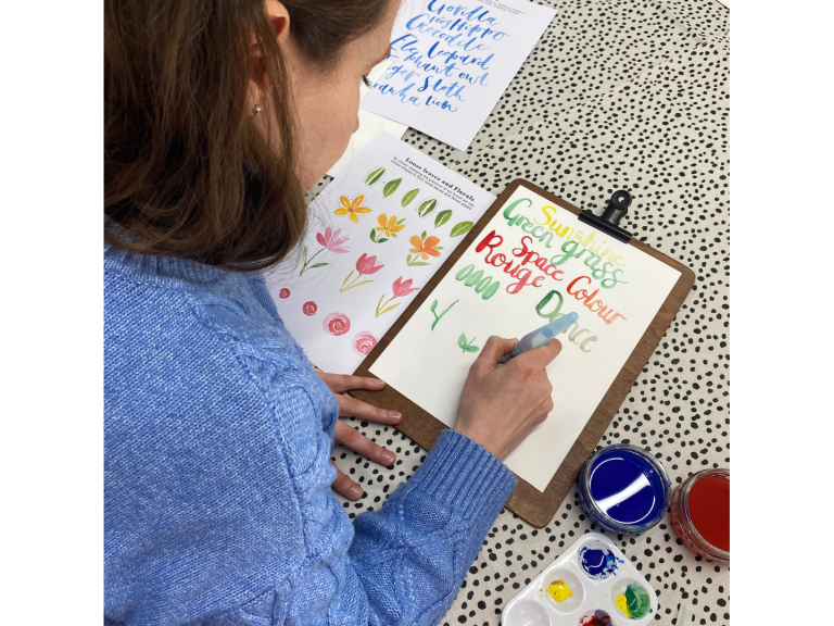 Watercolour Brush Lettering Workshops