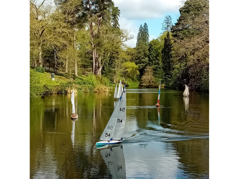 Model Boats on the Lake 
