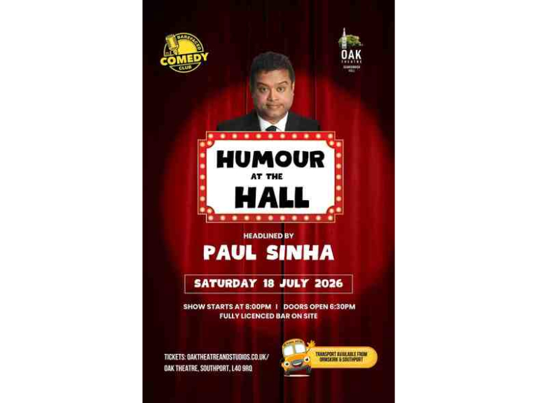 Humour at the Hall - Comedy Night!