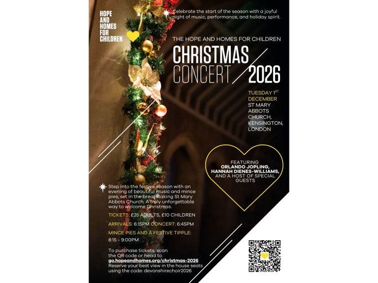 Hope and Homes for Children's Christmas Concert