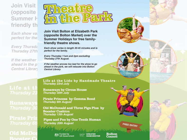 Family Theatre at Elizabeth Park this Summer!