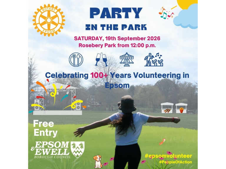 Party in The Park - Epsom Rotary