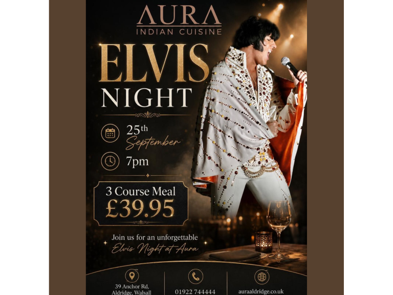 🎤✨ ELVIS NIGHT IS COMING TO AURA INDIAN! ✨🎤🎶 `