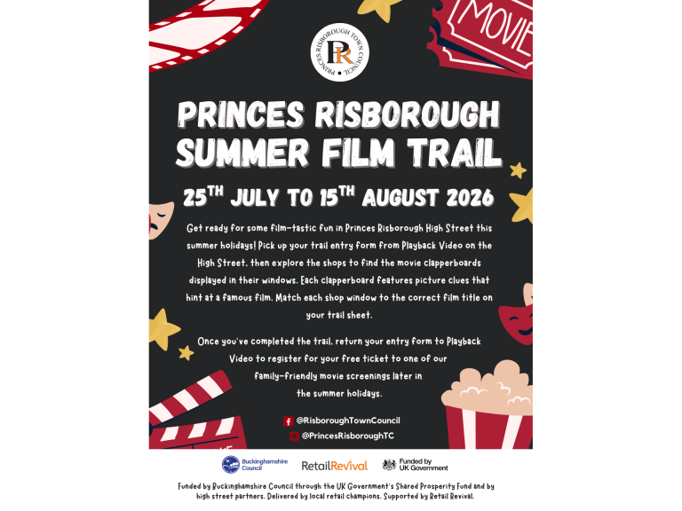Princes Risborough Summer Film Trail 