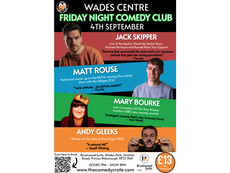Wades Centre Comedy Night 