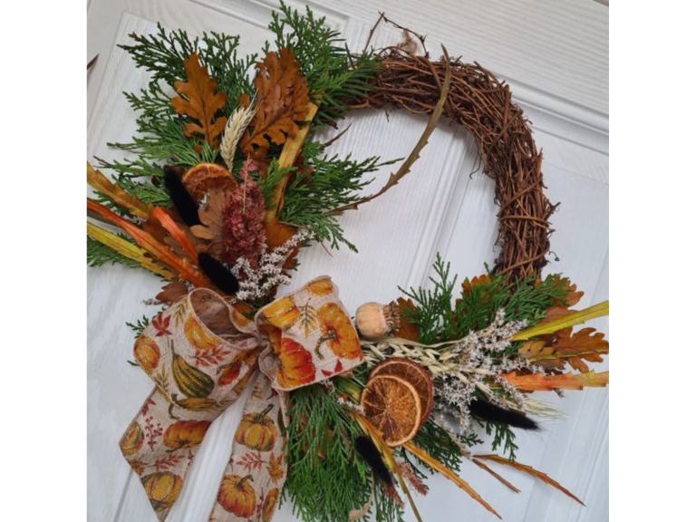 🍂🍁 Autumn Wreath Making Workshop with Floral Jazz 🍁🍂