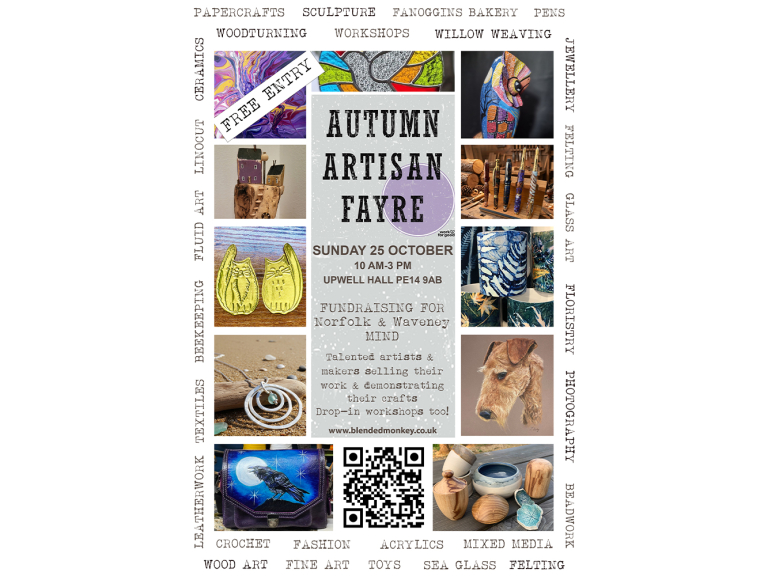Autumn Artisan Fayre - 25 October - Upwell Hall