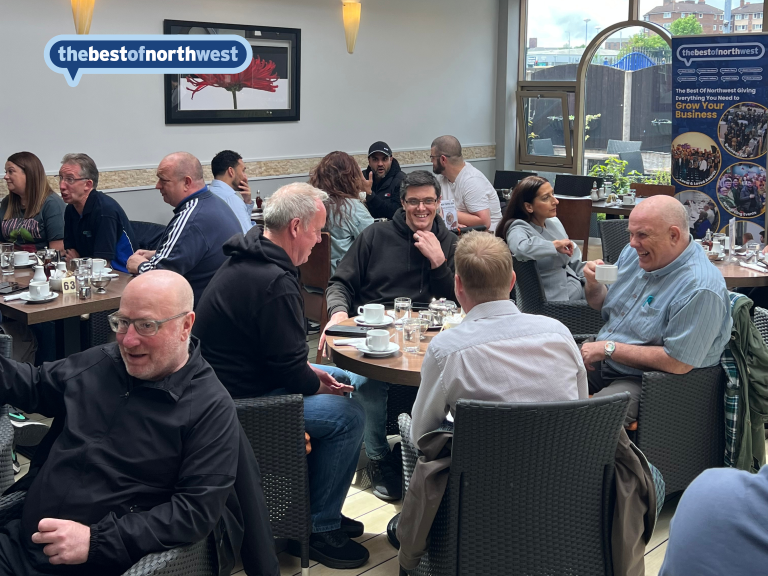 Networking at Bolton Arena