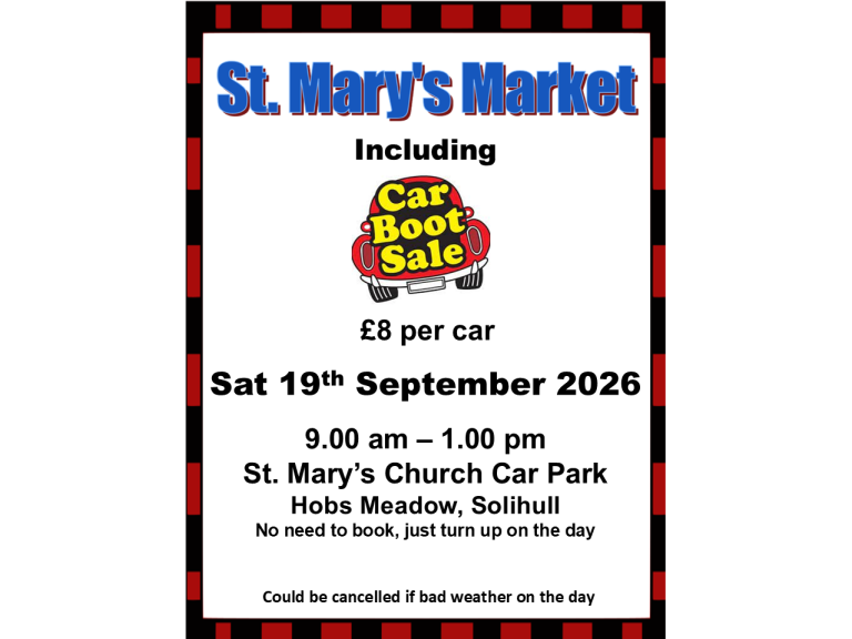 St. Mary's Market including Car Boot Sale