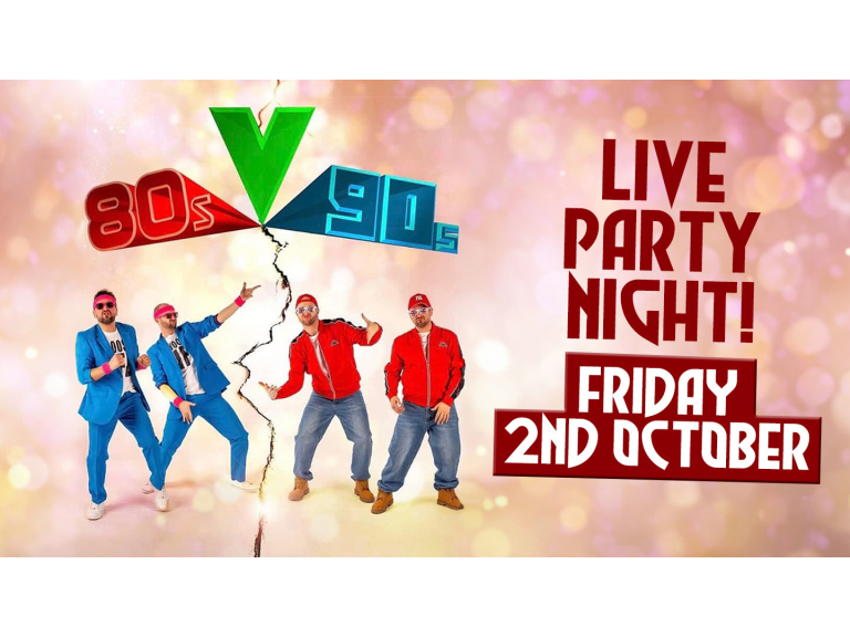 80's v 90's Live Party Night