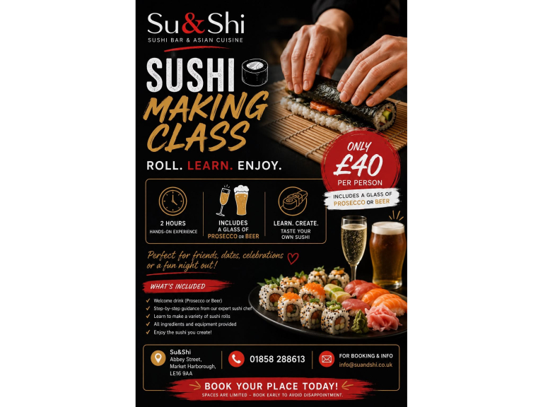 Learn How To Make SuShi