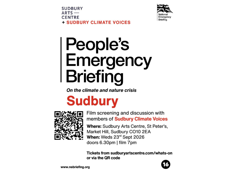 People’s Emergency Briefing Screening at Sudbury Arts Centre