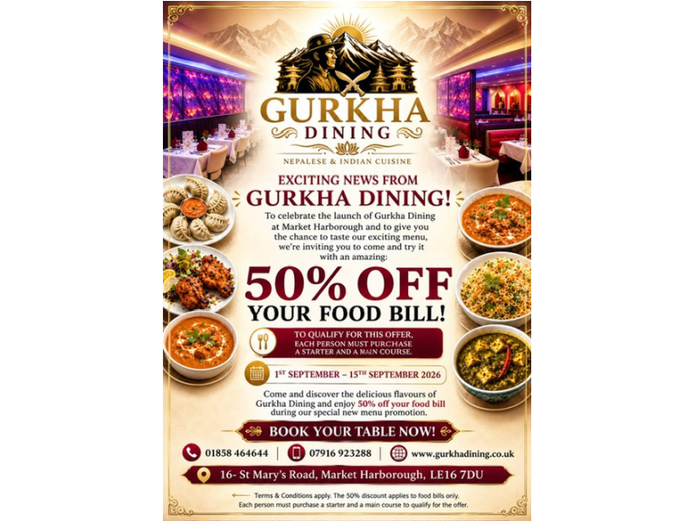 GURKHA DINING - Get 50% Off Your Food Order!
