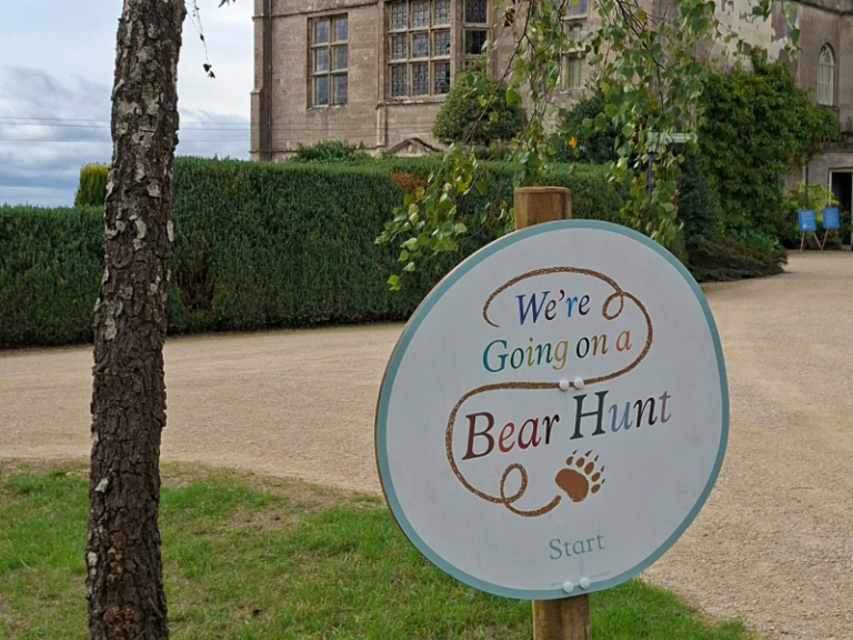 We're Going on a Bear Hunt at Newark Park
