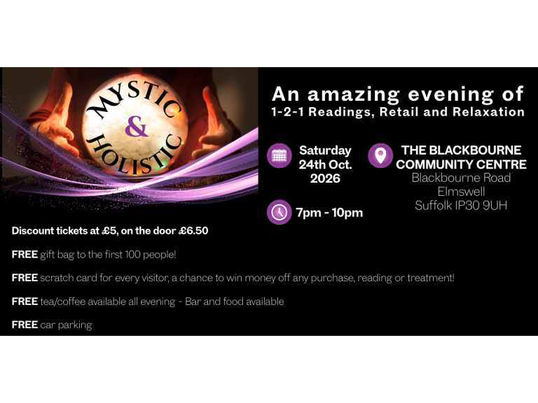 Mystic & Holistic Evening Event Elmswell