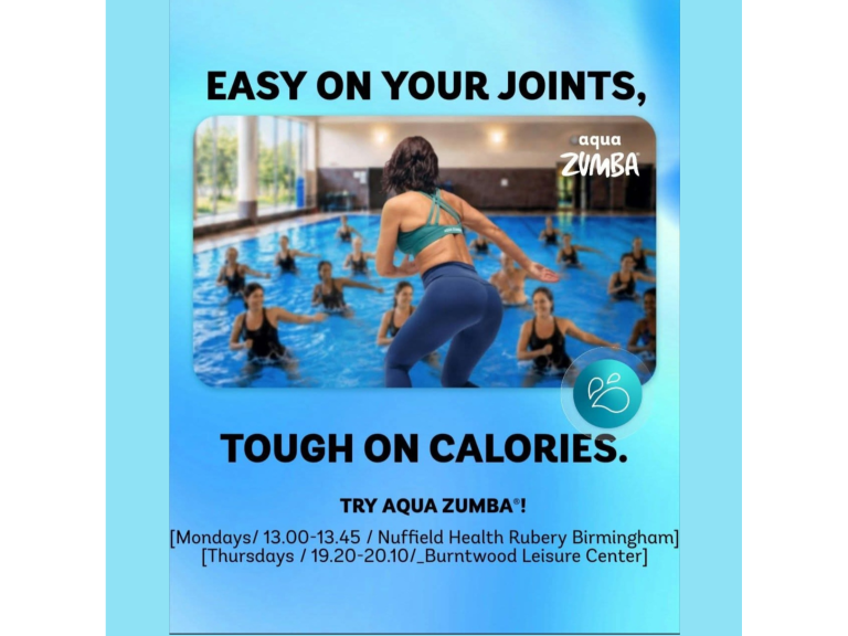 Two brand-new permanent Aqua Zumba classes with Zumba with H are here! 🎉