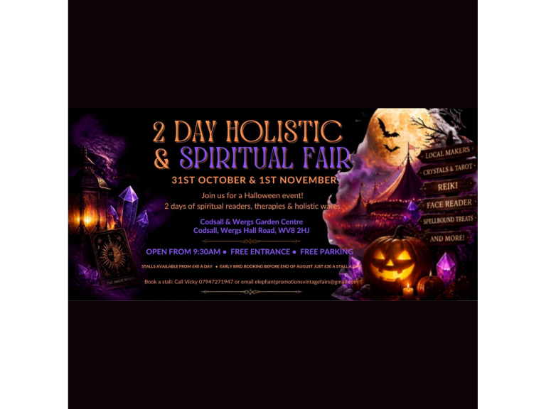 Holistic & Spiritual Fair with 3 Elephants Antiques! 🧙‍♀️💜