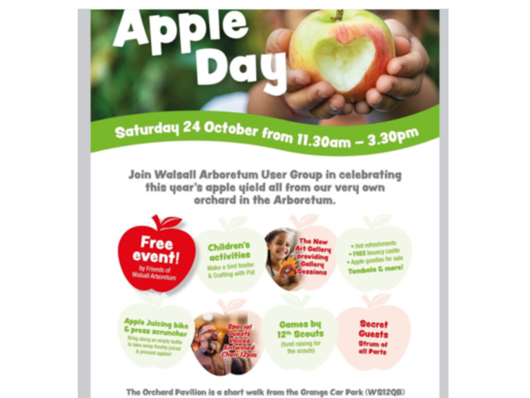 🍎🌳 Apple Day at Walsall Arboretum! 🍏🎉