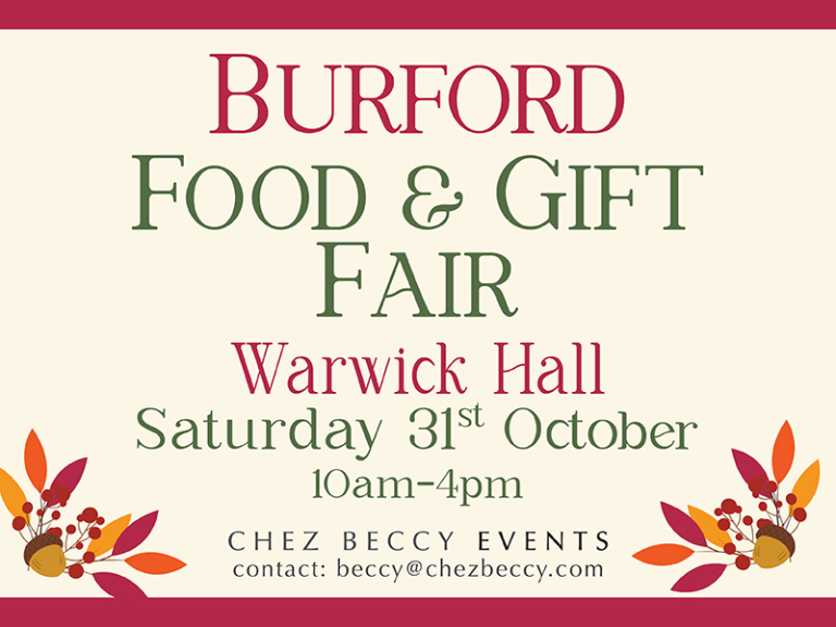 Burford Autumn Food & Gift Fair 2026