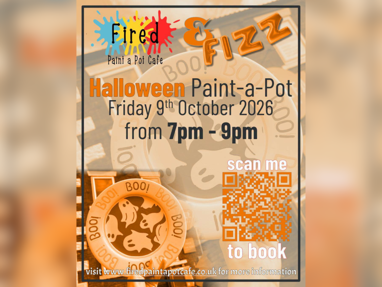 Halloween Paint-a-Pot at Cosalea Walshaw
