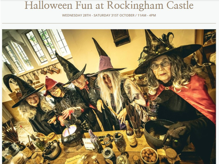 Halloween Fun at Rockingham Castle