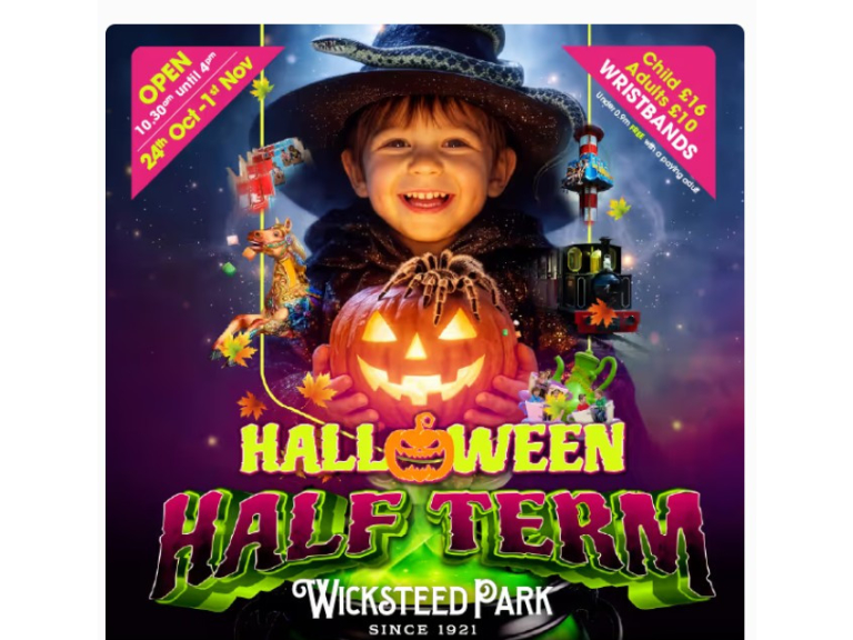 Halloween Half-Term Get ready for a ghoulishly good time at Wicksteed Park for Halloween Half-Term!