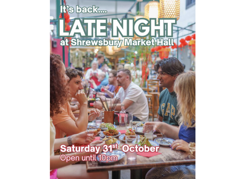 Halloween Late Night at Shrewsbury Market Hall