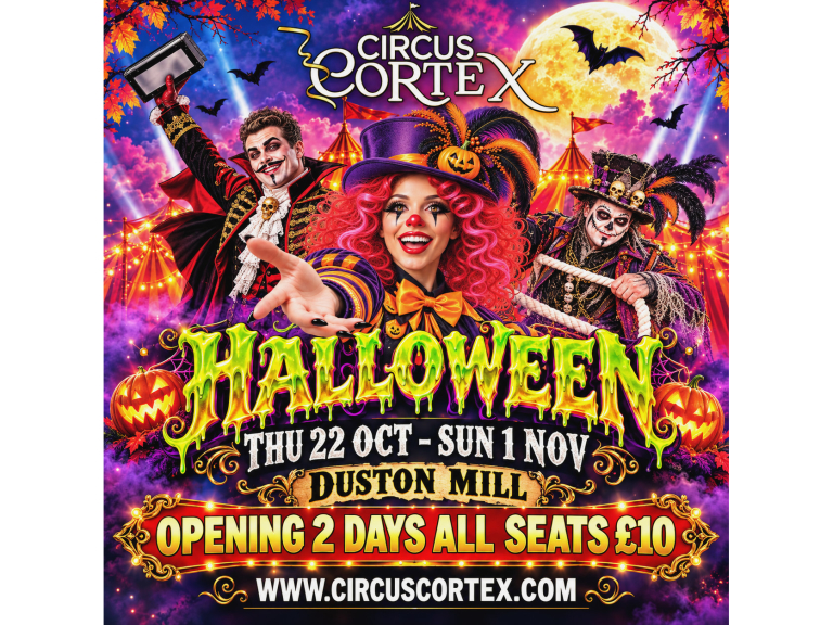 BizZzaR Halloween Circus at Duston Mill, Northampton