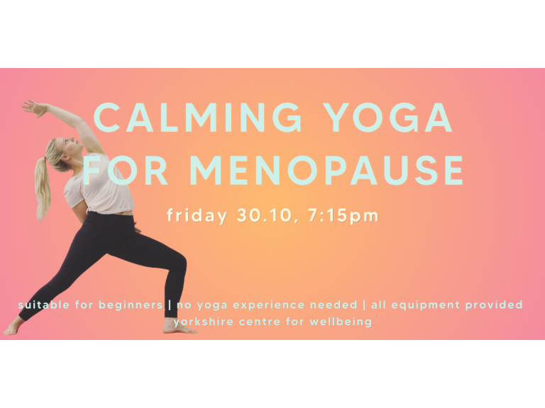Calming Yoga for Menopause Workshop with Holly