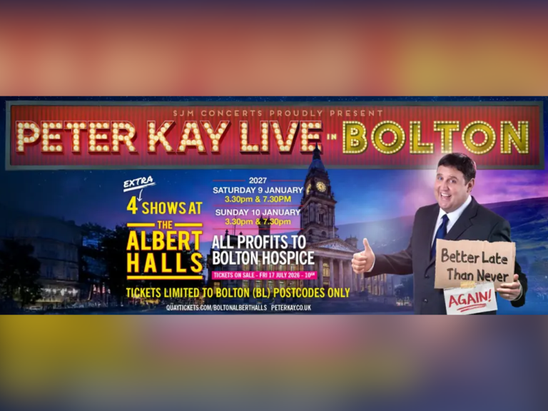 Peter Kay Live in Bolton!