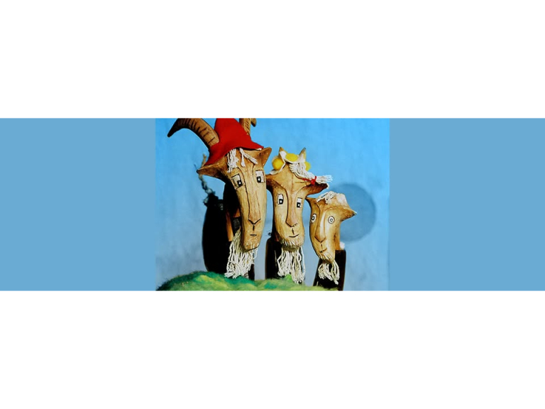  Billy Goats Gruff Puppet Theatre 