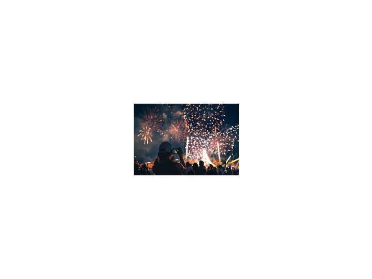 Fireworks at Taunton Racecourse