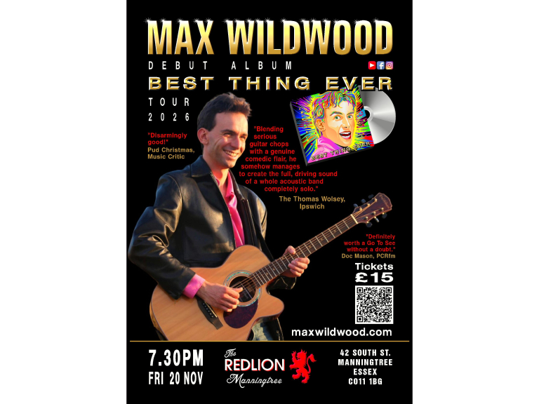 Max Wildwood - Best Thing Ever Tour - Live in Concert