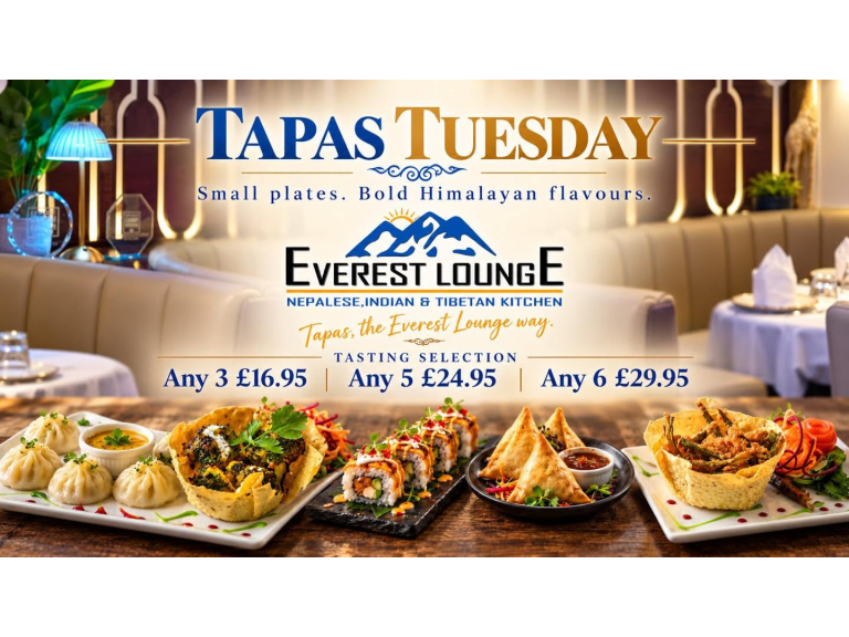 Tapas Tuesday Himalyan Flavours at Everest Lounge