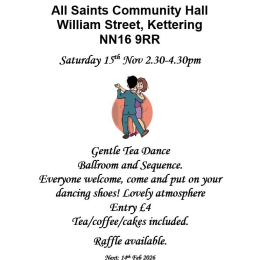Tea Dance at All Saints.